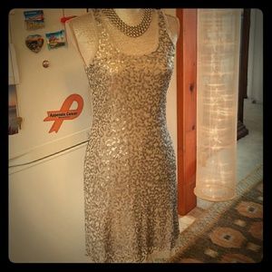 Fun Max Studio Racerback Sequined Dress